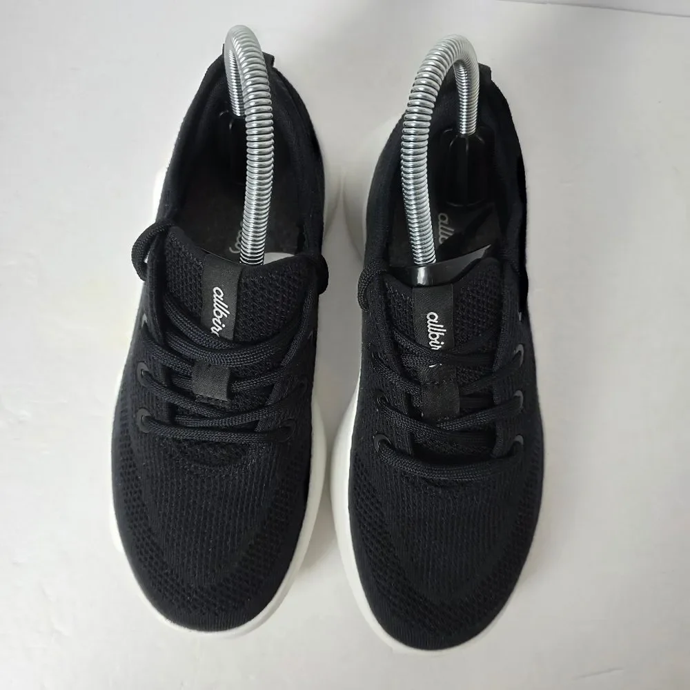 Allbirds Tree Runner Go Womens Natural Black Sneakers Size 7
